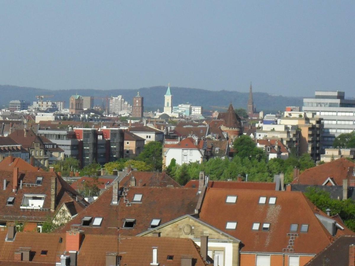 Blick Ueber Karlsruhe - Ferienwohnung Panorama Dış mekan fotoğraf
